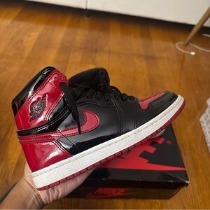 Jordan 1 Retro High OG Patent Bred (GS)